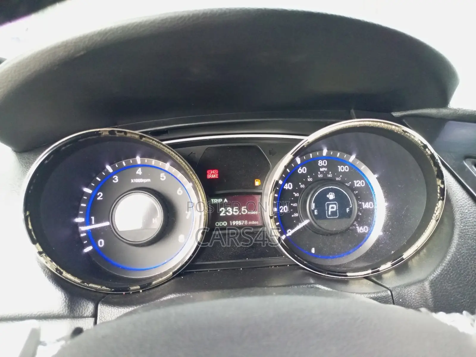 Hyundai Sonata 2013 Red