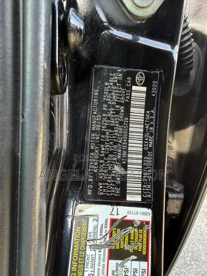 Toyota Avalon 2014 Black