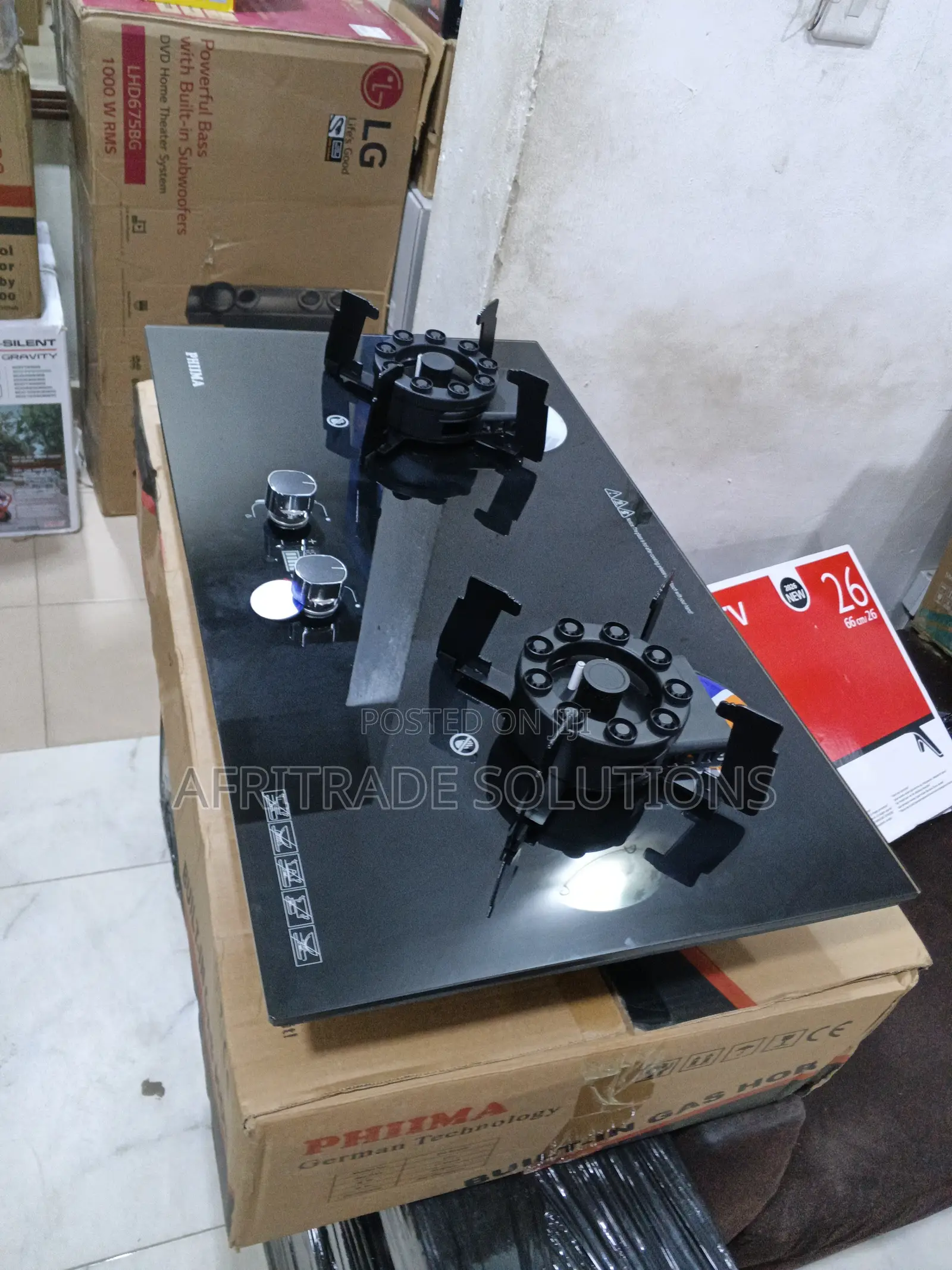 Phiima Ph-2023b Flip Burner Cooktop