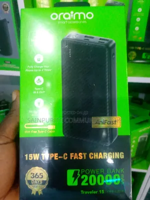 20000mah Oraimo Power Bank