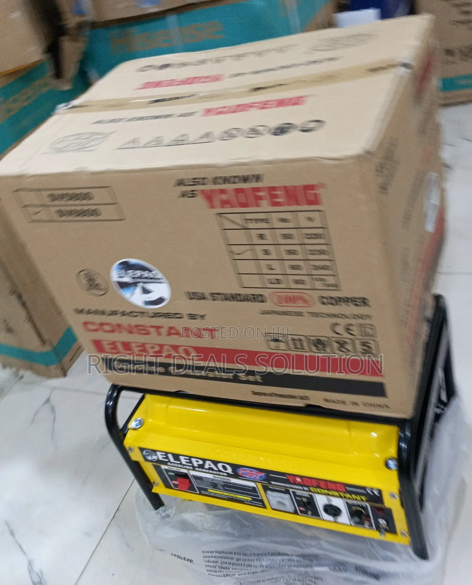 Elepaq Compact High Power Generator Set