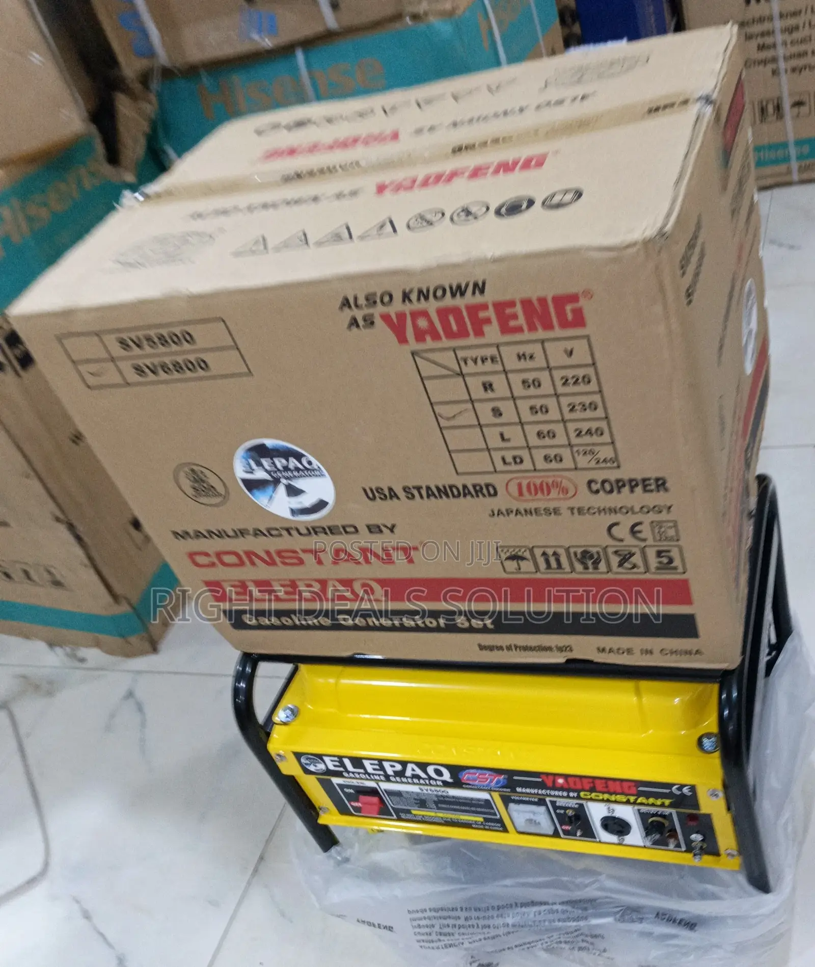 Elepaq Compact High Power Generator Set