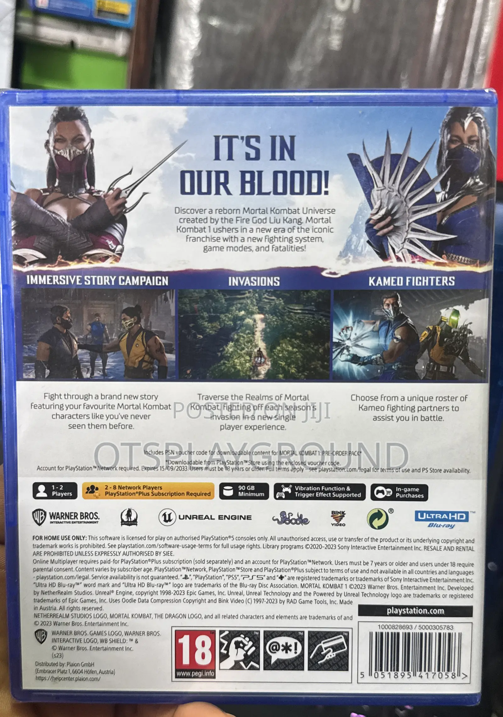 Mortal Kombat 1 Ps5 Cd