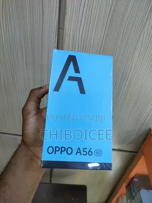 New Oppo A56 5G 256 GB Black