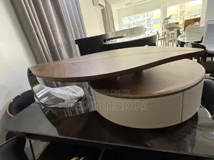 Luxury Modern Rotating Center Table | Premium Coffee Table