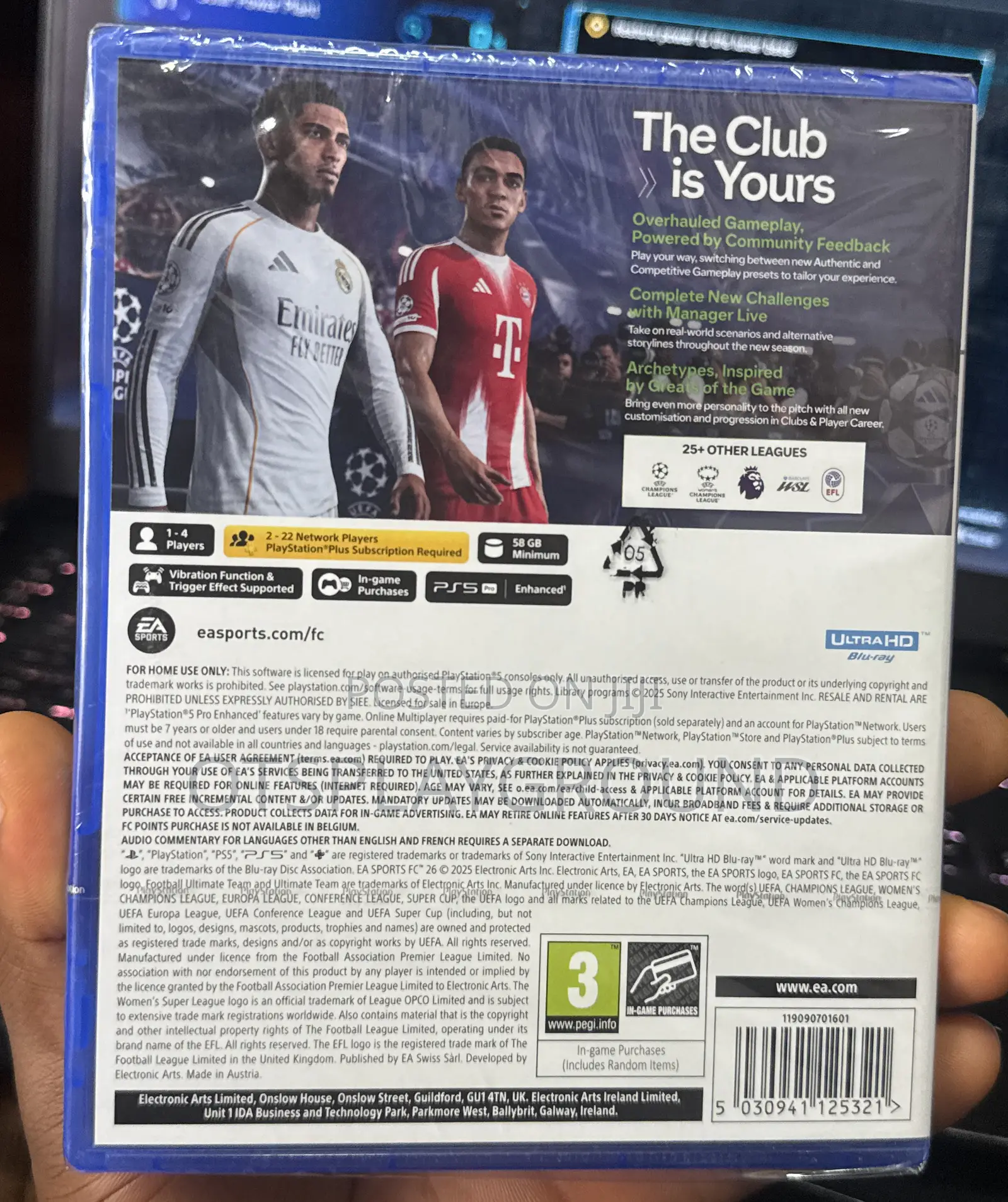 Fc26 for Ps5 and Ps4