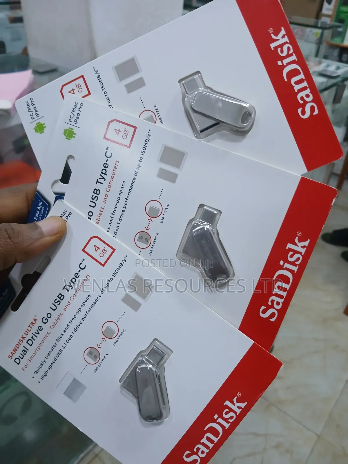 Sandisk 4g Otg Flash Drive