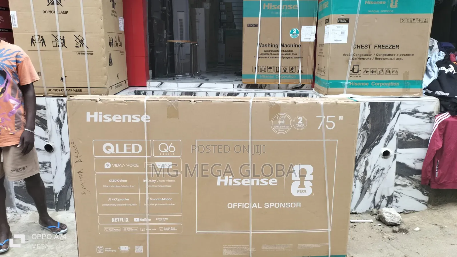 Hisense 75 Inches Smart Television