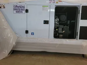  60kva Perkins Generator, Single-Phase Conversion Ready
