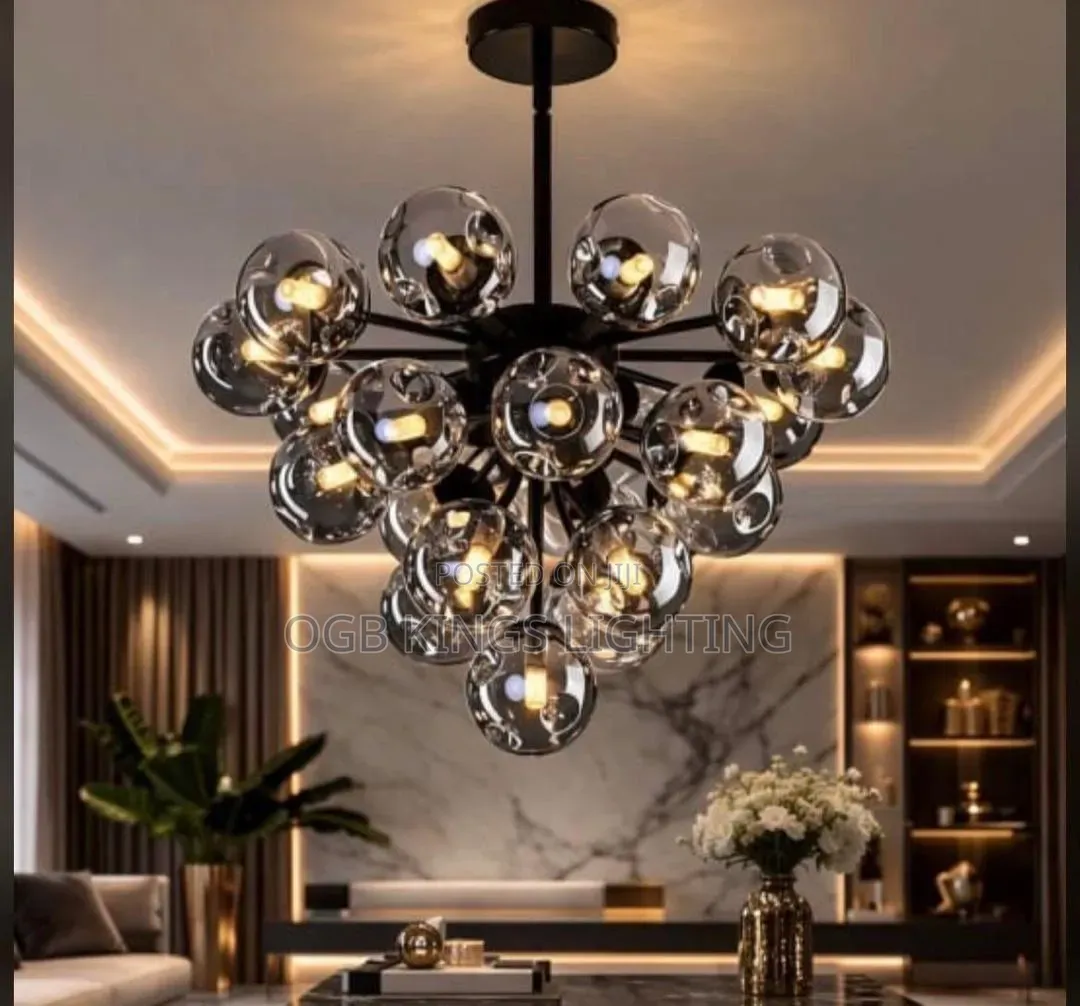 Luxury Glass Nordic Chandelier Light