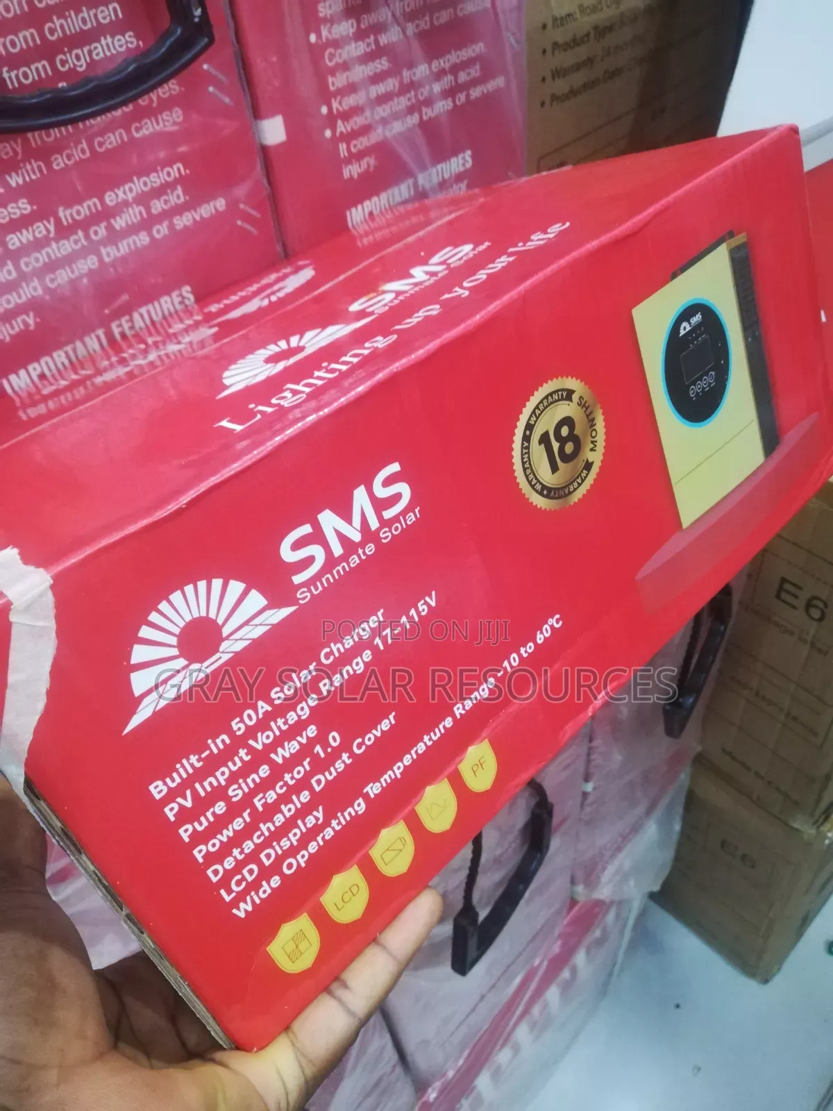 1.2kva 12v SMS Hybrid Inverter