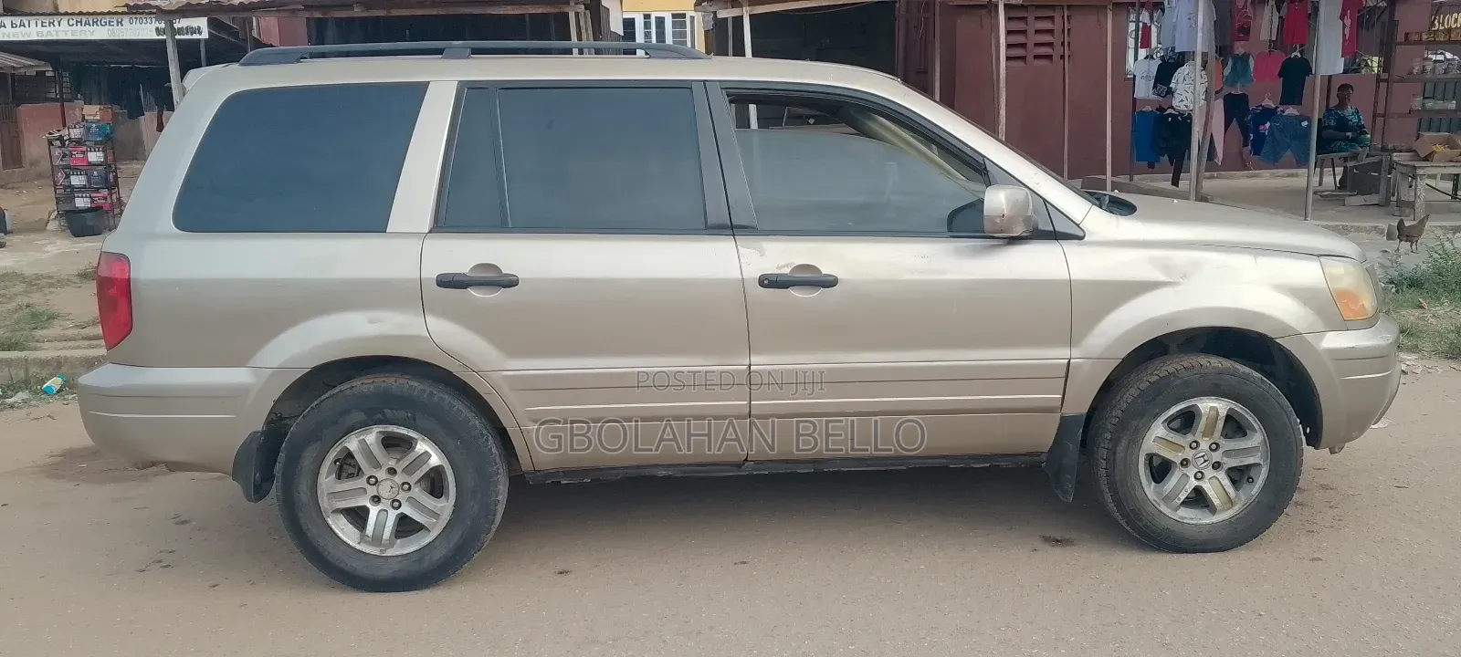 Honda Pilot 2004 Gold