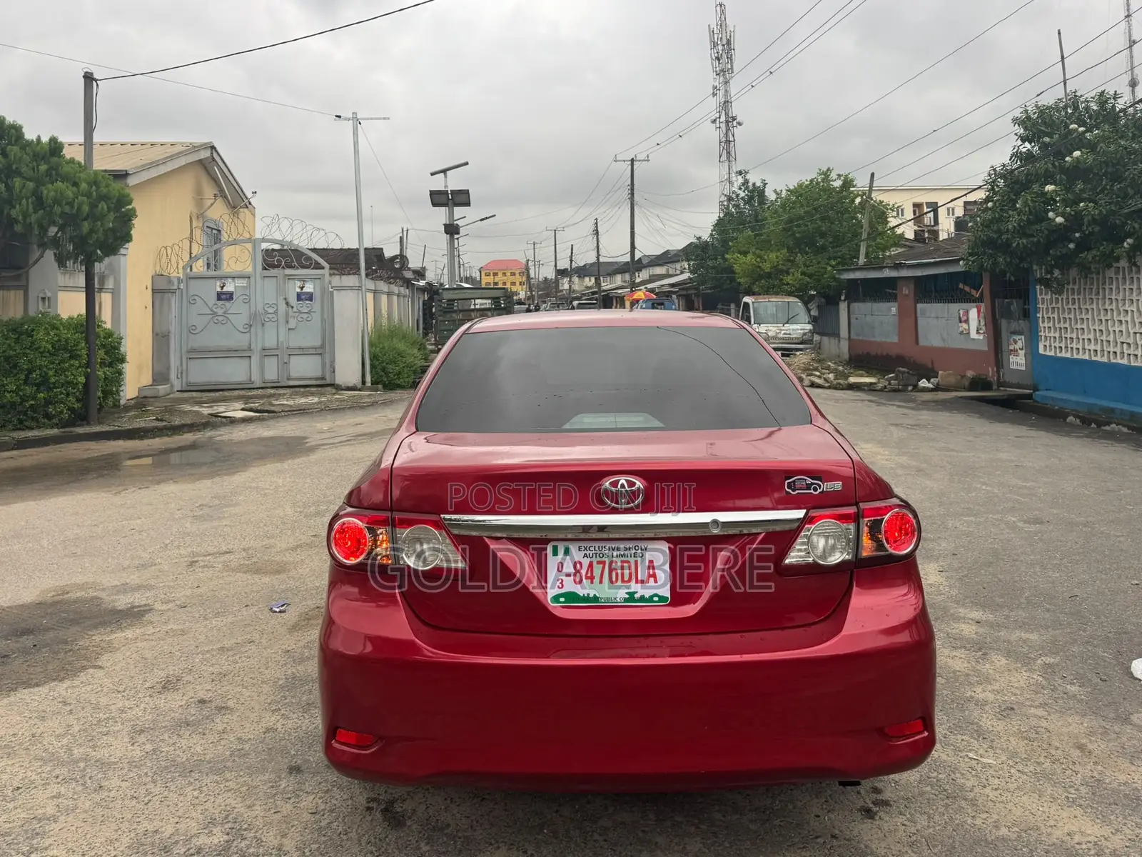 Toyota Corolla 2011 Red