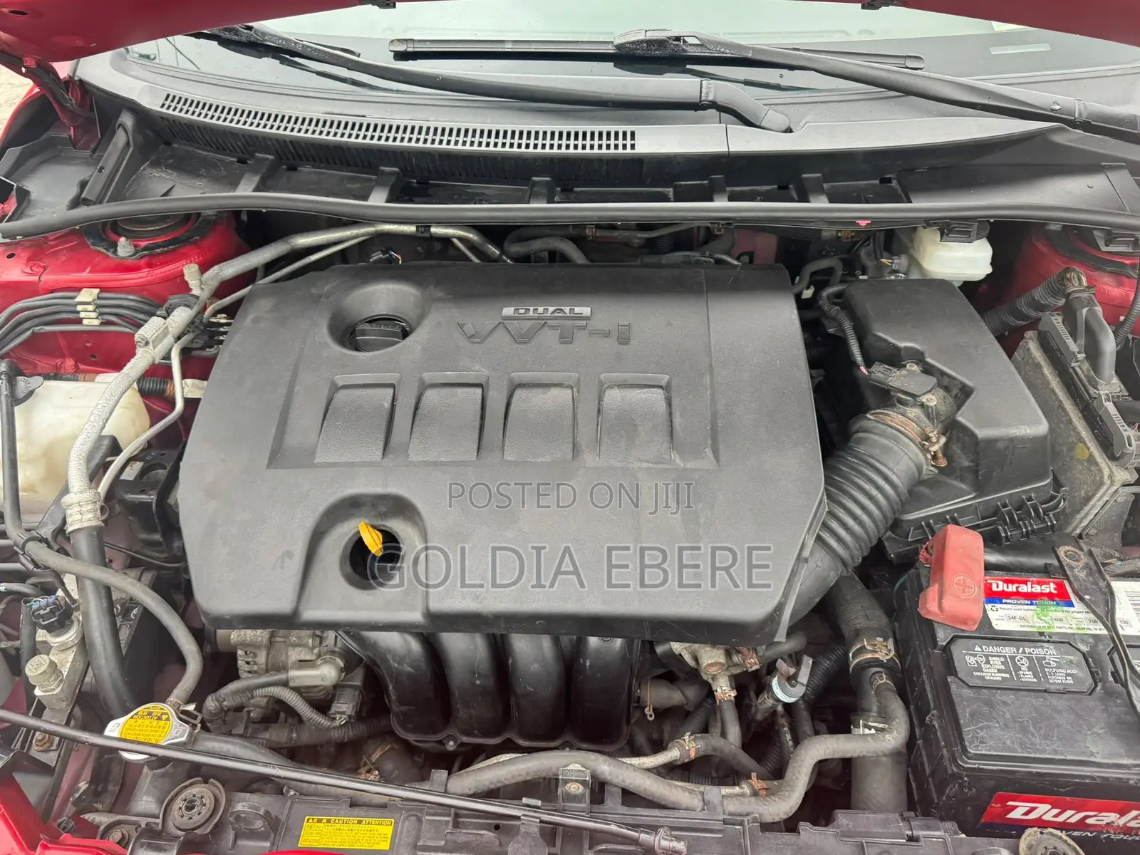 Toyota Corolla 2011 Red
