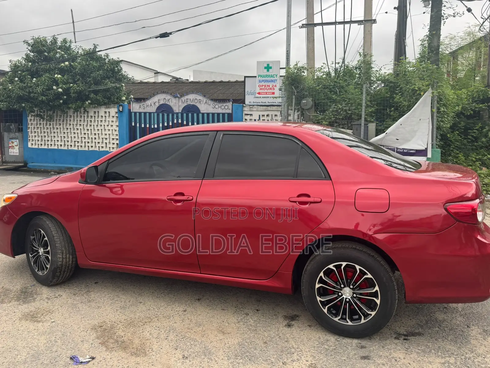 Toyota Corolla 2011 Red
