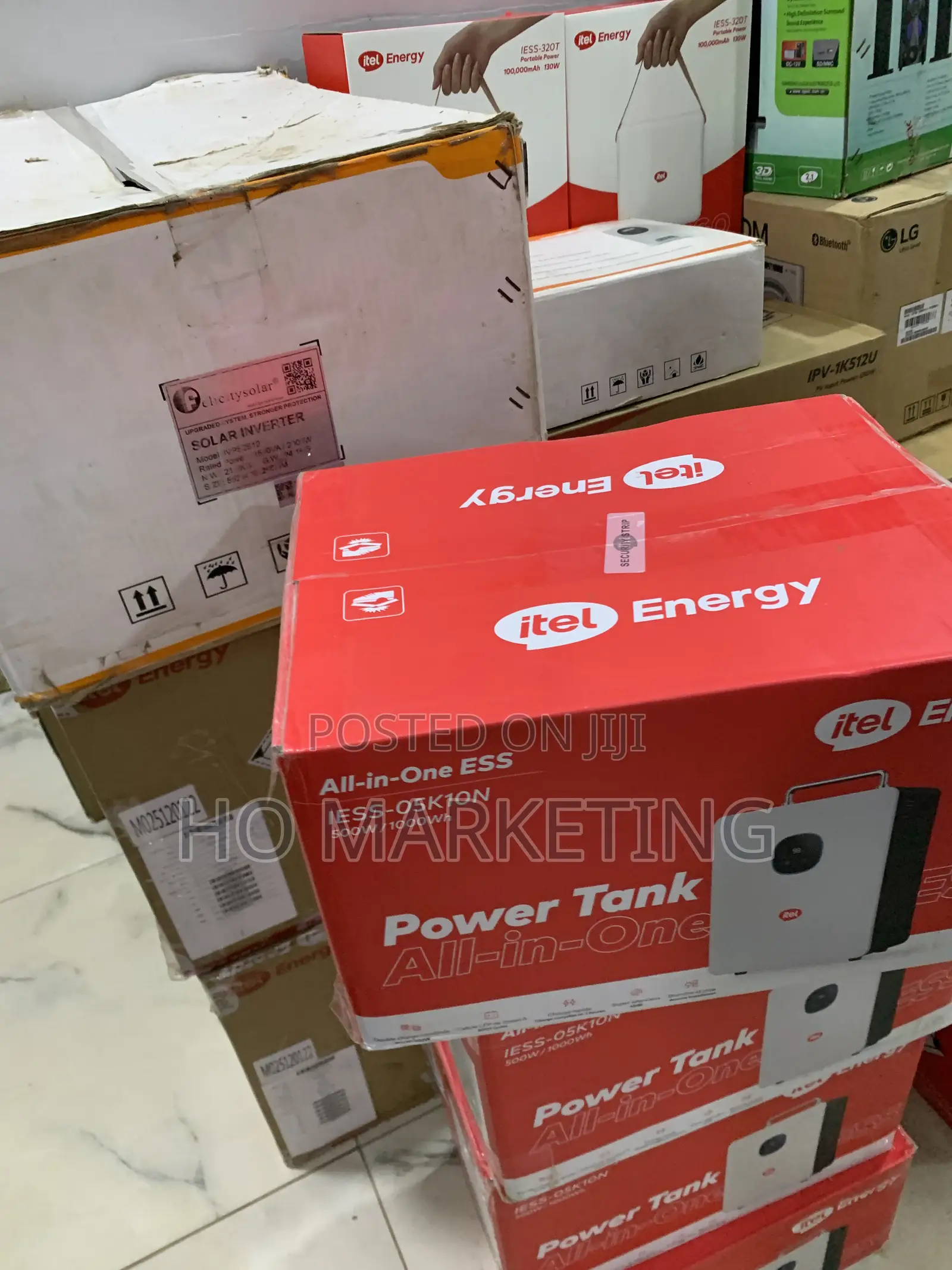 High Capacity Itel Power Tank Energy Storage System