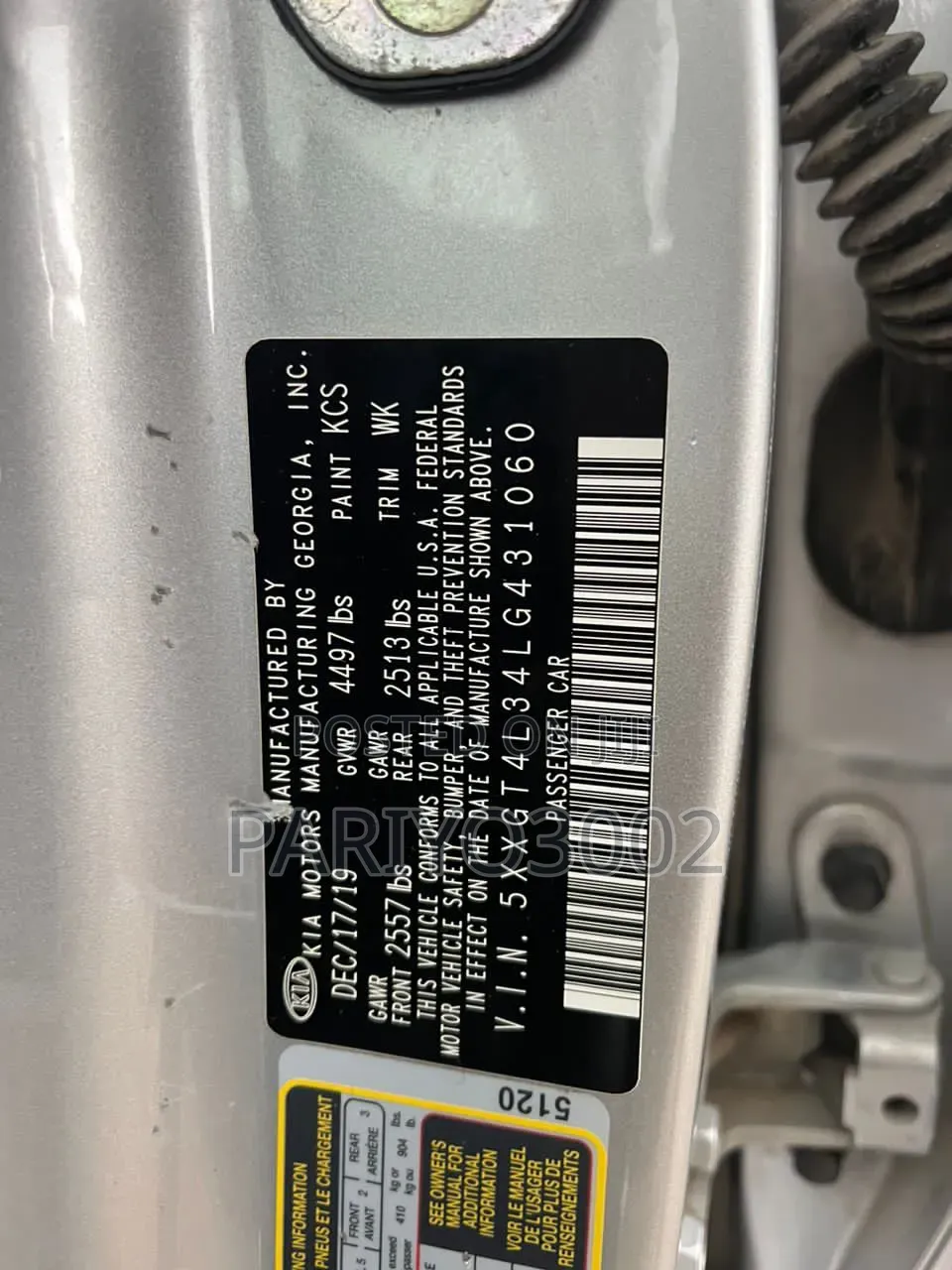 Kia Optima EX 2020 Silver