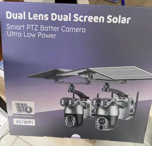 Dual Lens Dual Screen Solar Wireless Camera 4g
