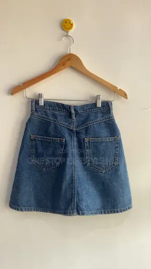 Blue Denim Skirt