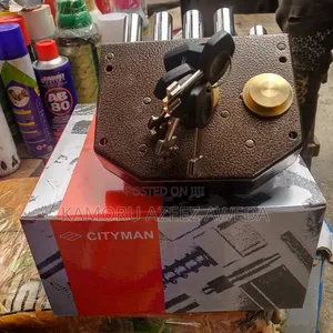 Cityman 4 Mouth Jam Lock for Heavy Duty Gate With Brass Mechanism