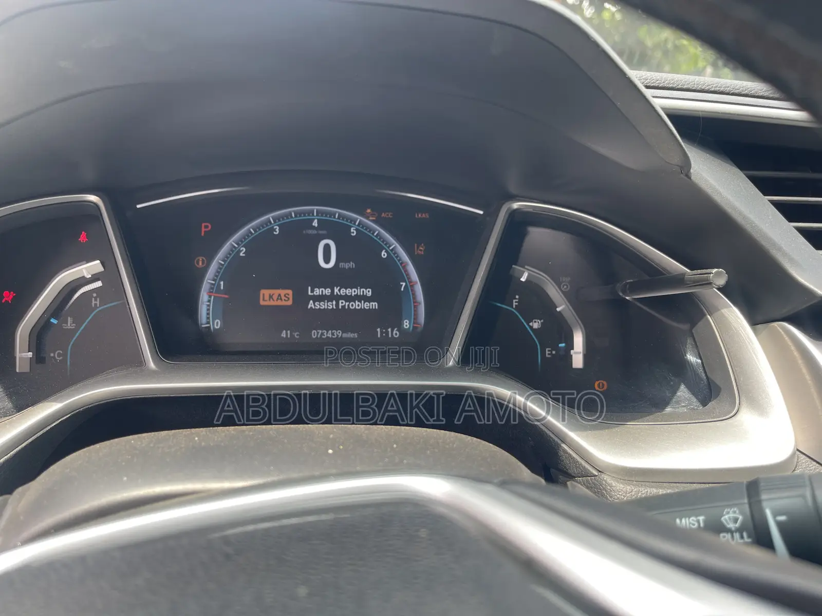 Honda Civic 2018 Red