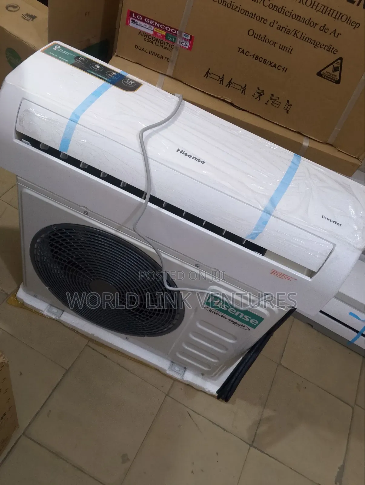 Hisense Split Unit Inverter Ac 1.5 Hp Persent Cooper