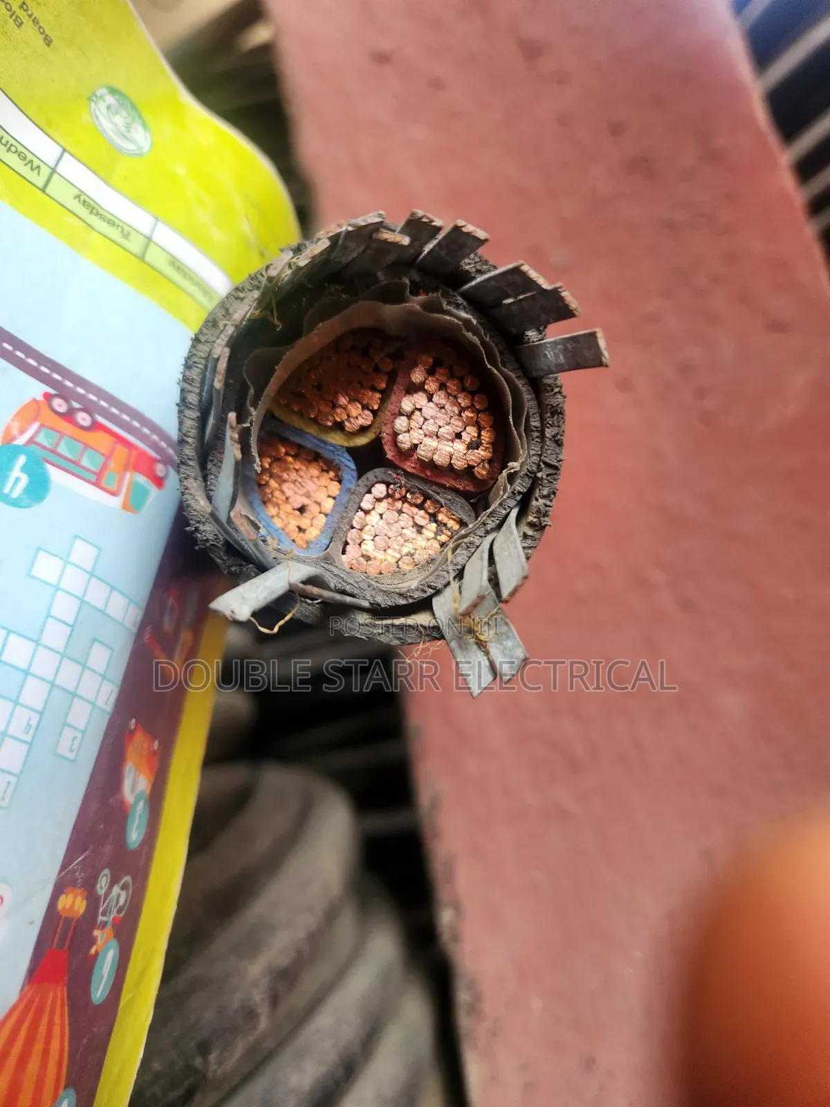 50mmx4core Armoured Cable