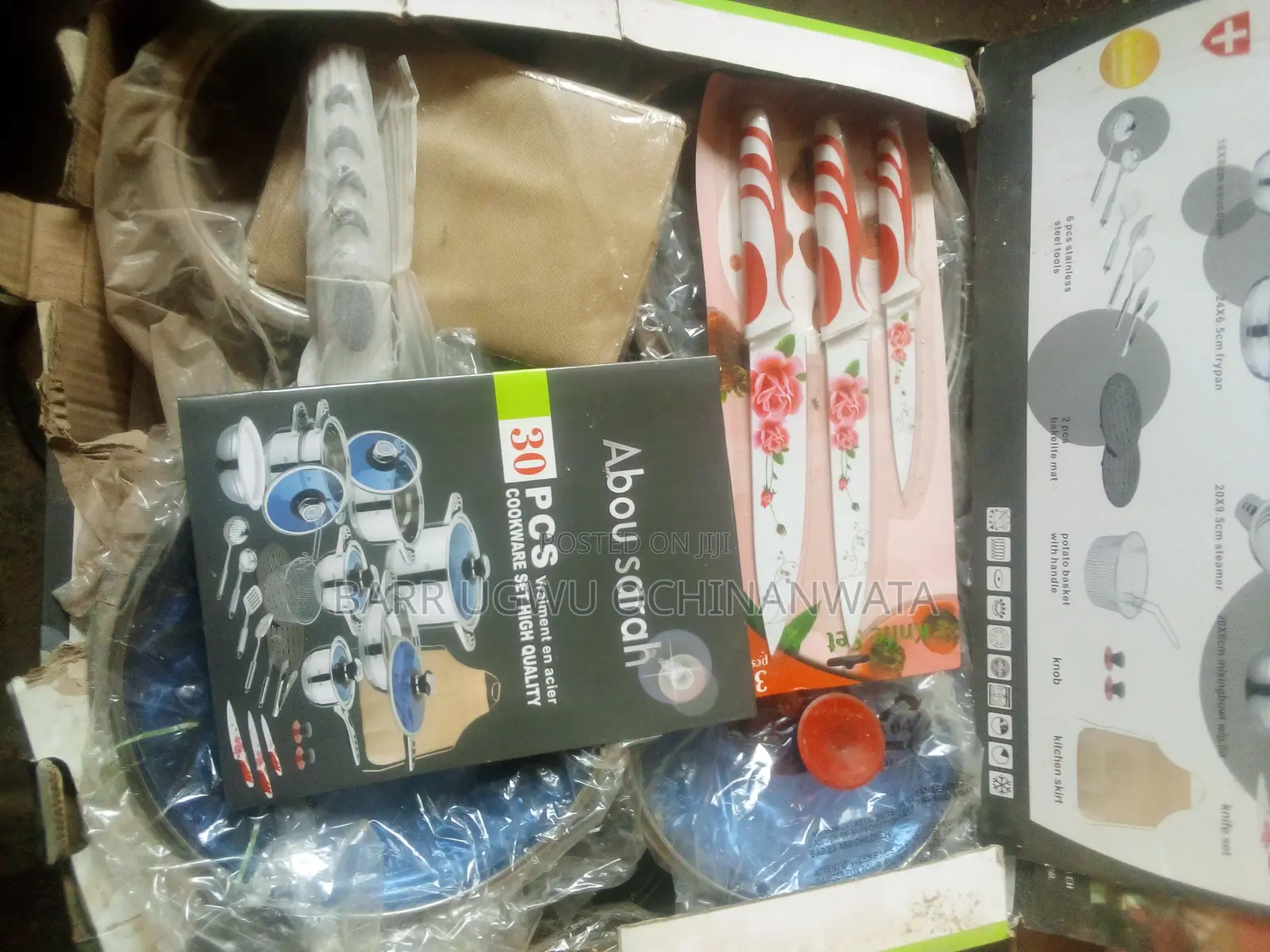 Abou Sarah 30 PCS Cookware