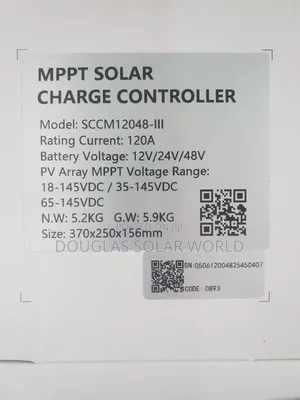 Felicity Solar 120a MPPT Charge Controller