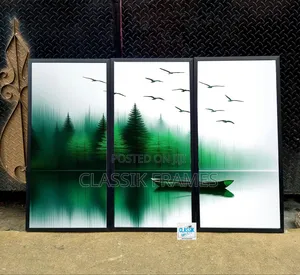 Acrylic Abstract Hd Framed Digi Painting Wallart