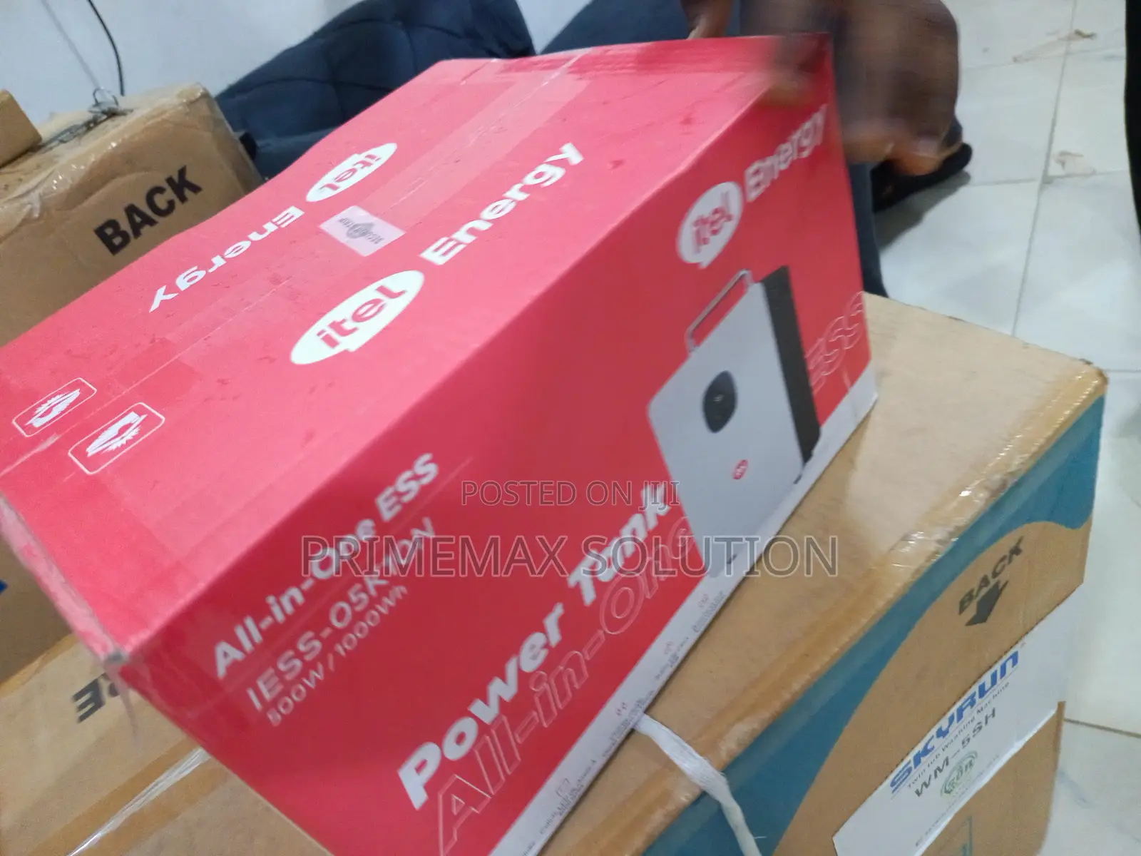 All-in-One Solar Backup: Itel Power Tank