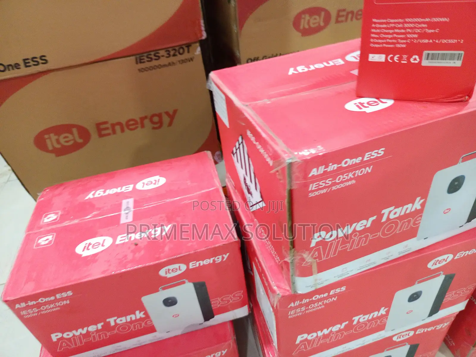 All-in-One Solar Backup: Itel Power Tank