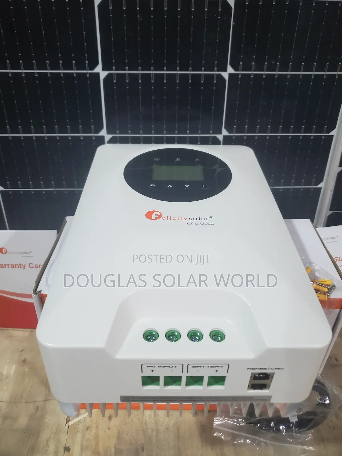 Felicity Solar 100a MPPT Charge Controller