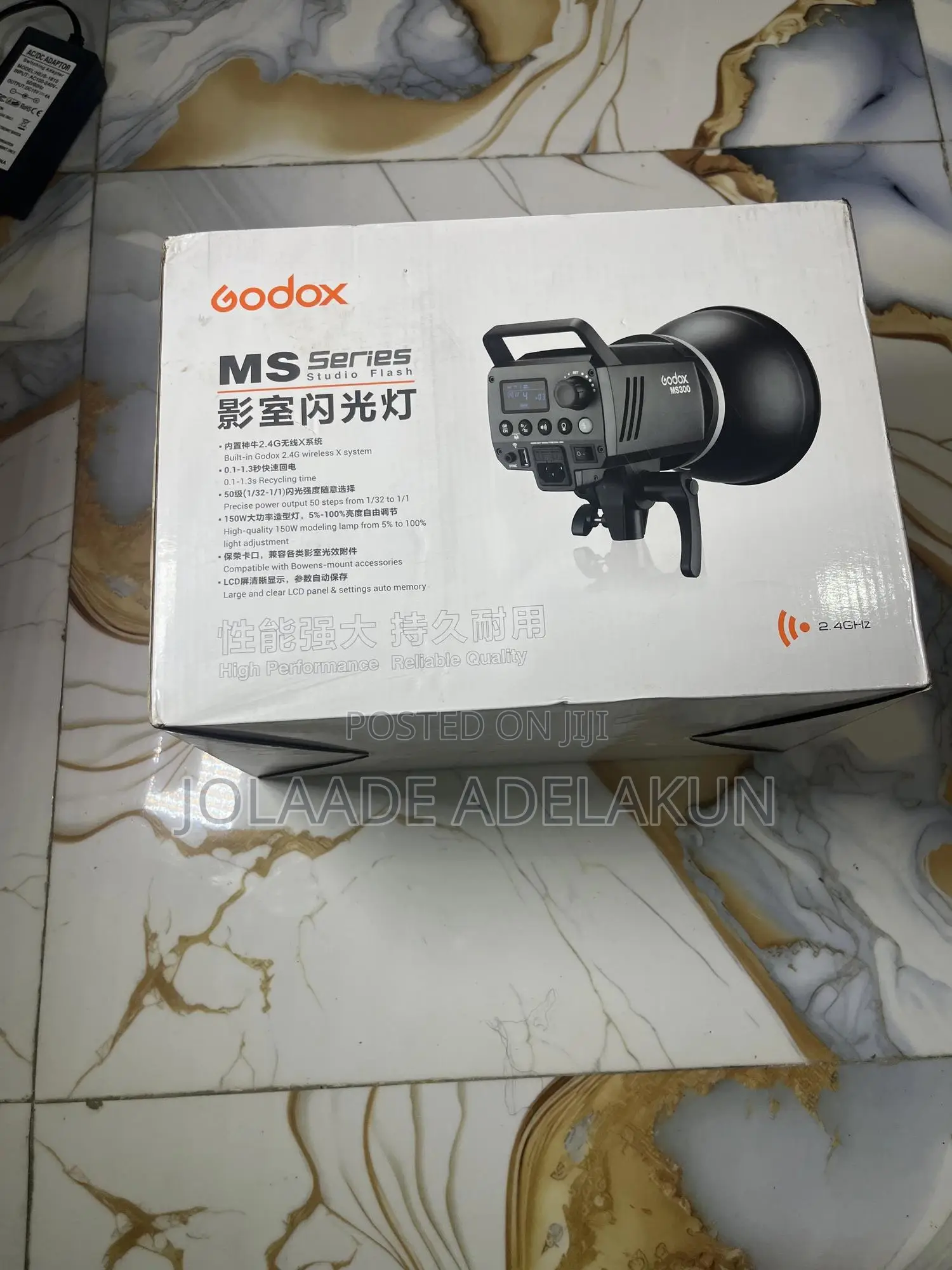 Studio Flash (Godox Ms Series) 2.4ghz