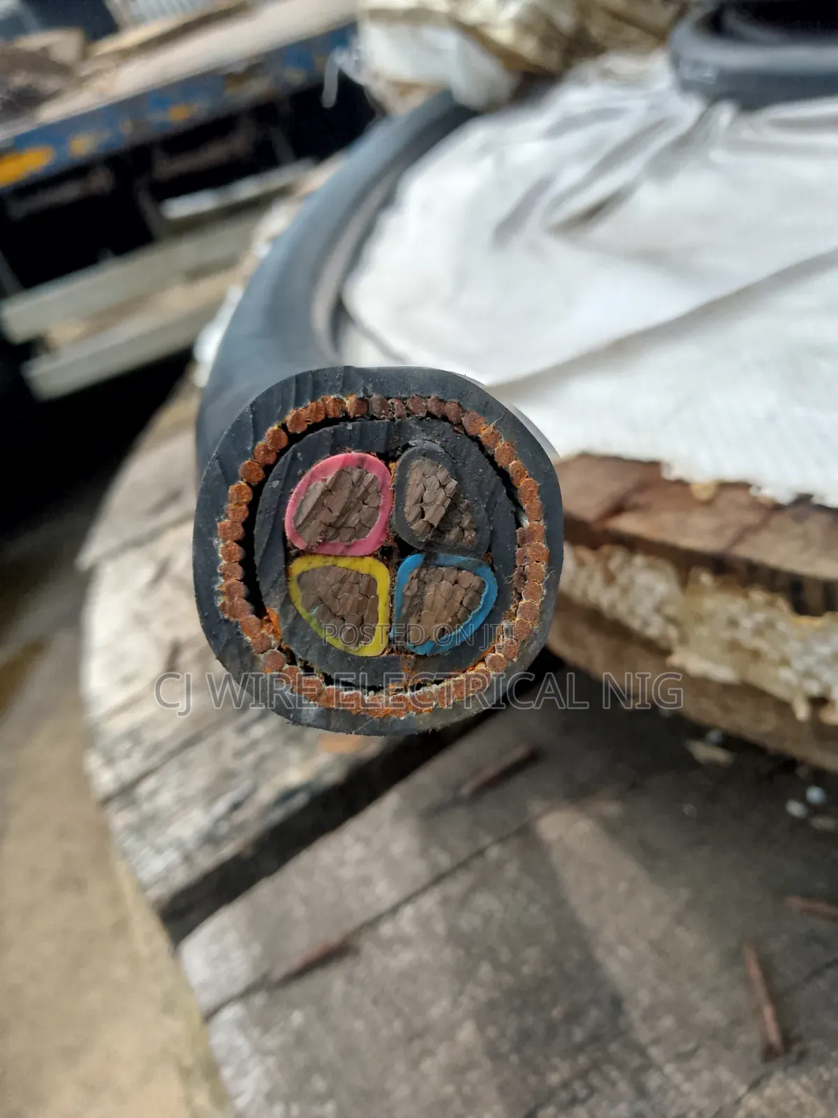 35mm 4core Armored Cable