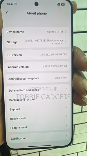 Xiaomi 17T Pro 1 TB