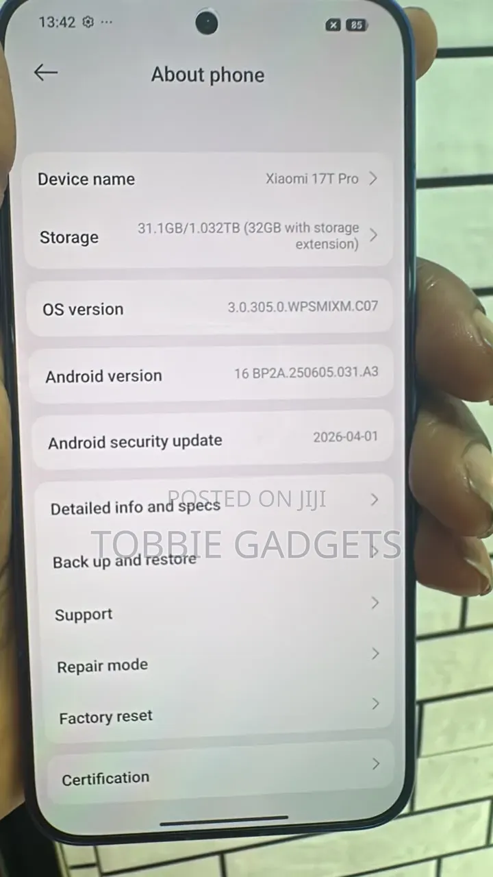 Xiaomi 17T Pro 1 TB