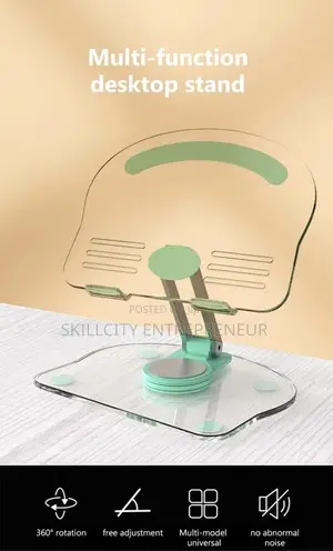 Transparent Desktop Stand