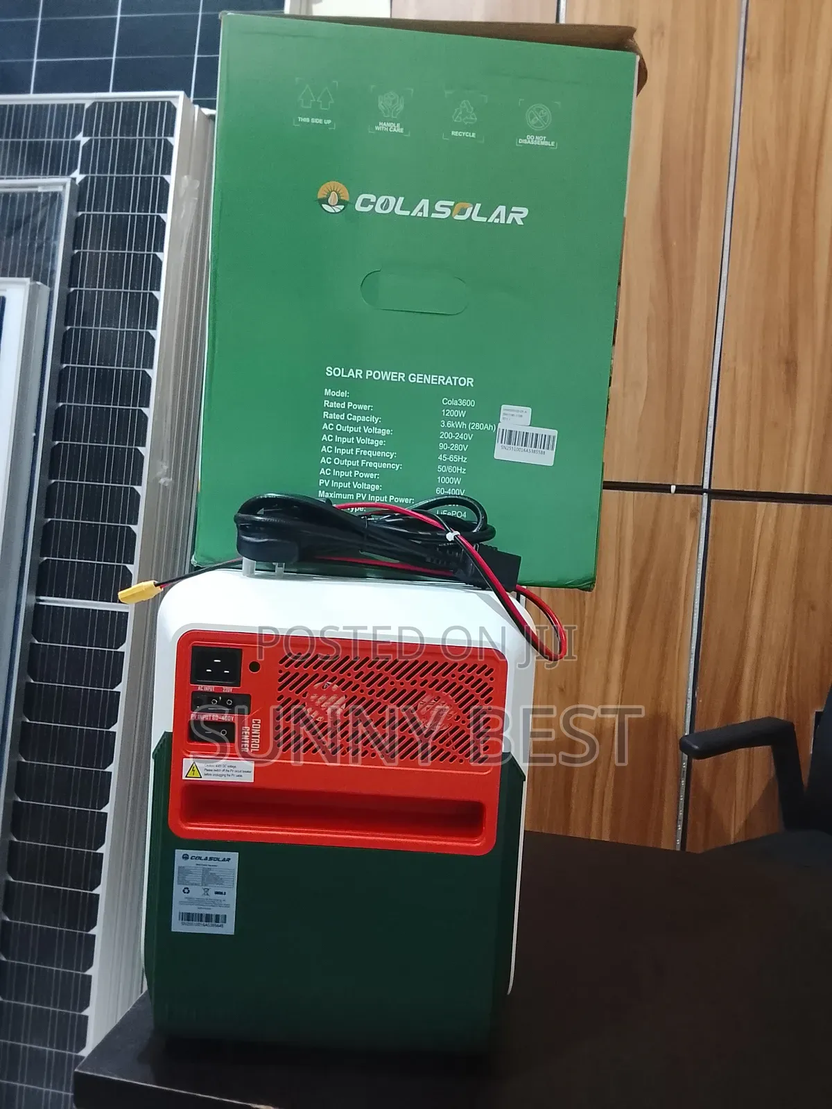 3.6kwh Solar Generator