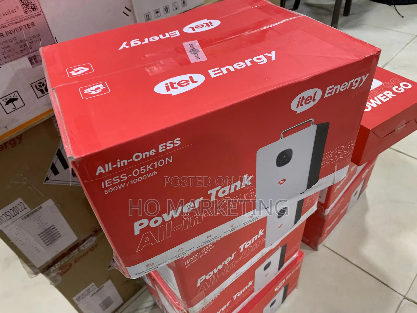 Itel All-in-One Solar Battery Backup System