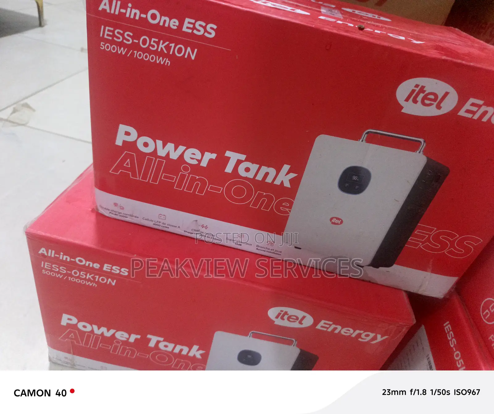 Itel Solar Backup Power Station 500w