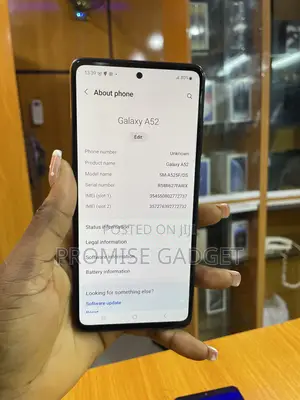 Samsung Galaxy A52 256 GB Black