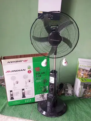Rechargeable Solar Fan