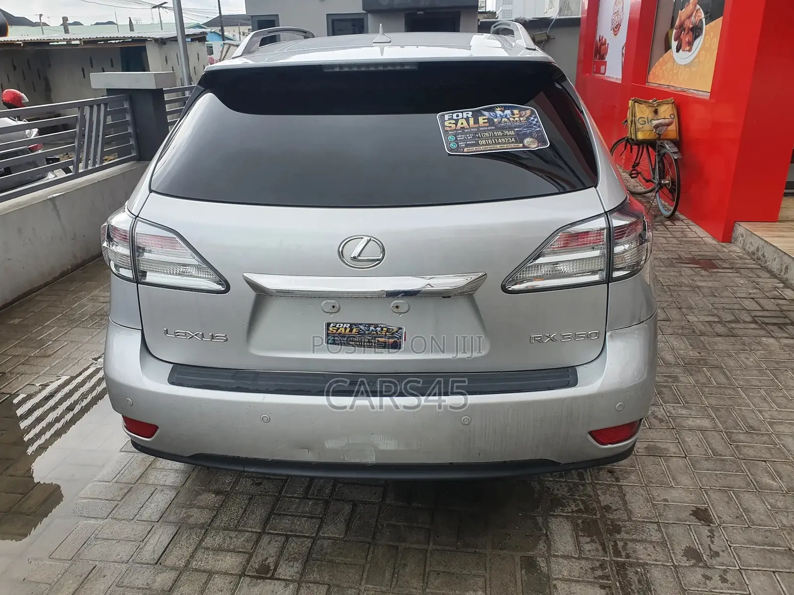 Lexus RX 2012 Silver