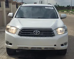 Toyota Highlander Sport 2008 White