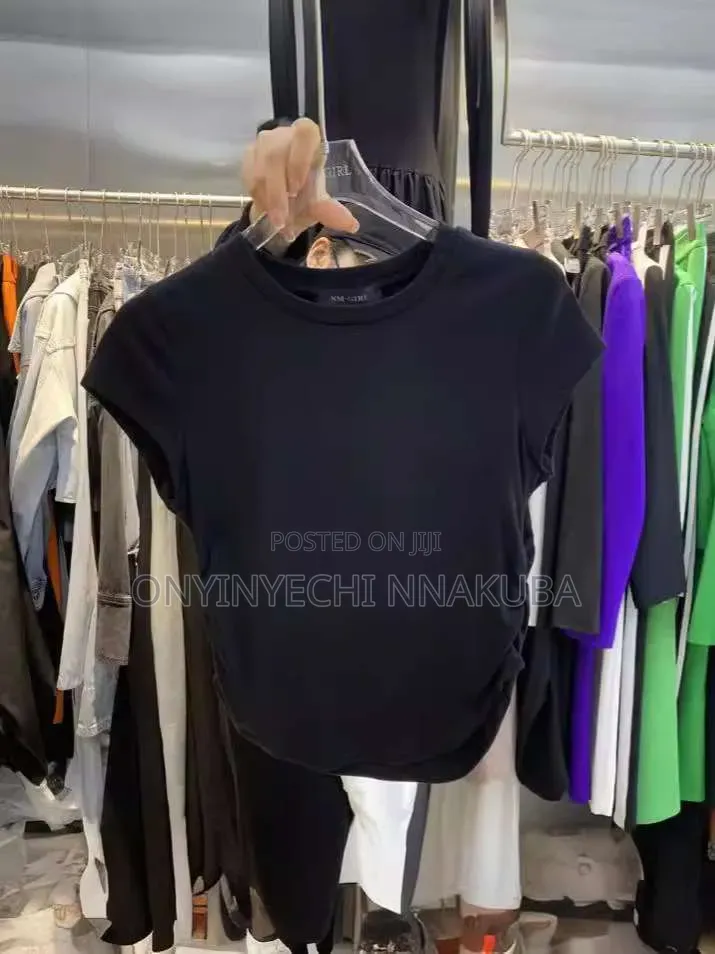 Women's Basic Stretch Crop Top