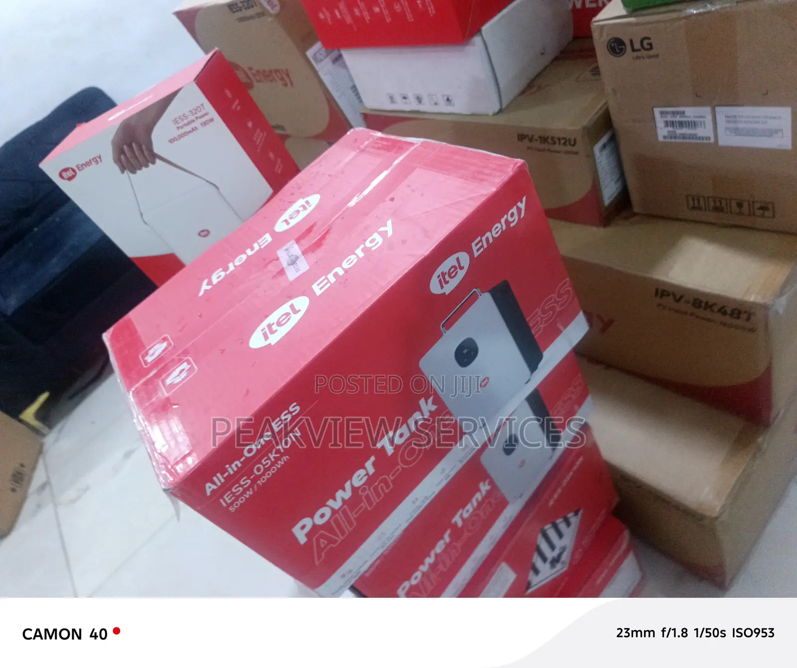 Itel Solar Backup System 500w