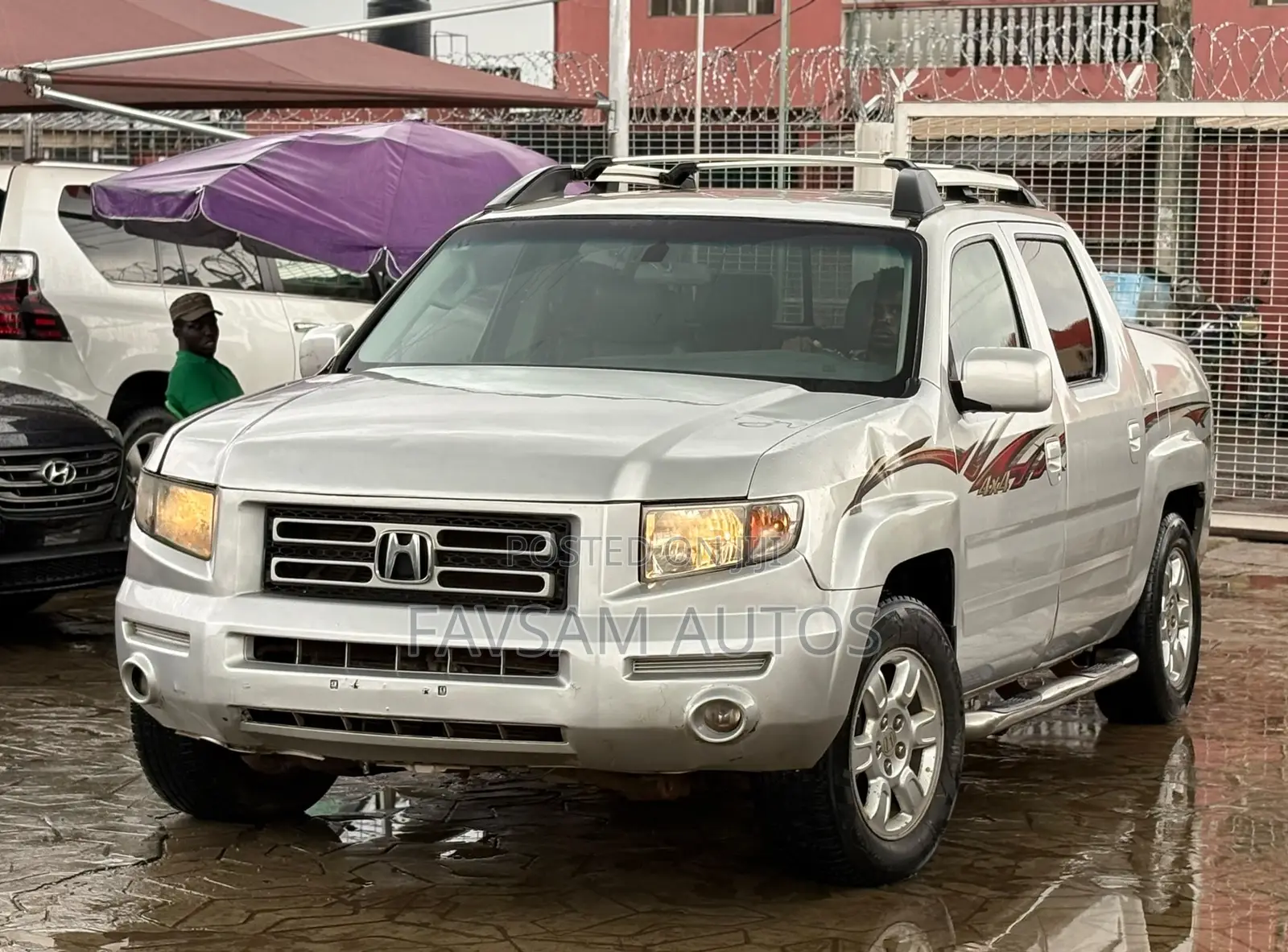 Honda Ridgeline 2008 Silver