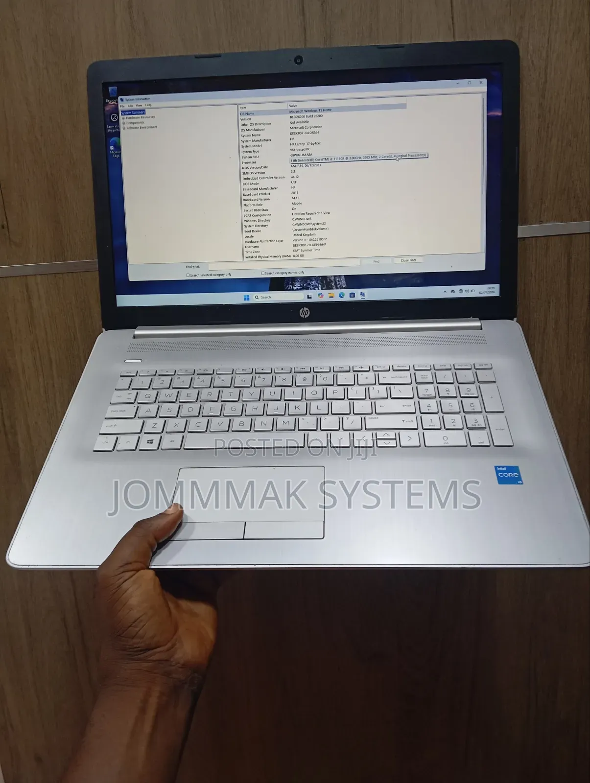 Laptop HP 17-3000 8GB Intel Core i3 SSD 256GB