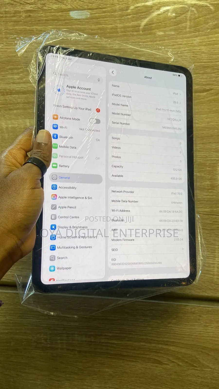 Apple iPad Pro 11 (2025) 512 GB Gray